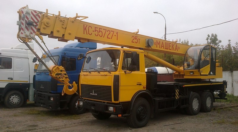 Автокран МАЗ КС 57527-1 (Машека)